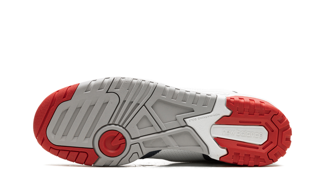 New Balance 550 White Navy Red