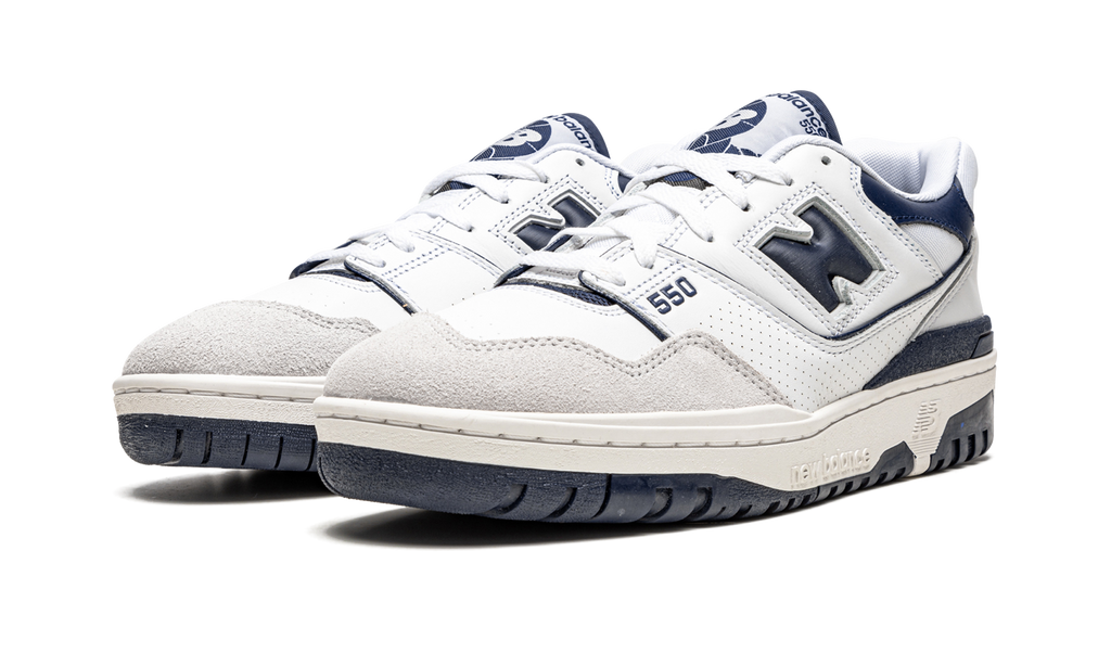 New Balance 550 White Navy Blue