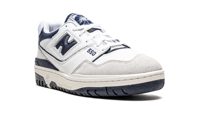 New Balance 550 White Navy Blue