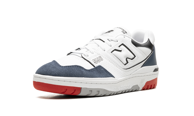 New Balance 550 White Navy Red