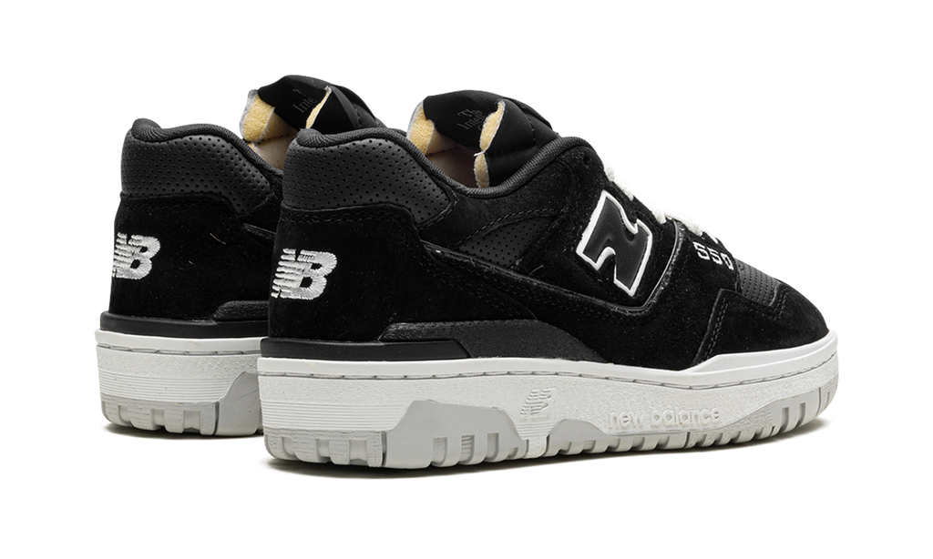 New Balance 550 Black Suede