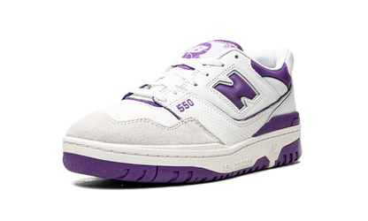 New Balance 550 Purple White