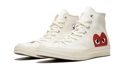 Converse Chuck Taylor All Star 70 Hi Comme des Garçons Play White