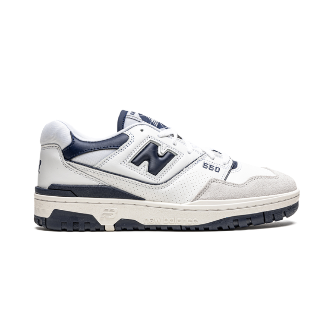New Balance 550 White Navy Blue