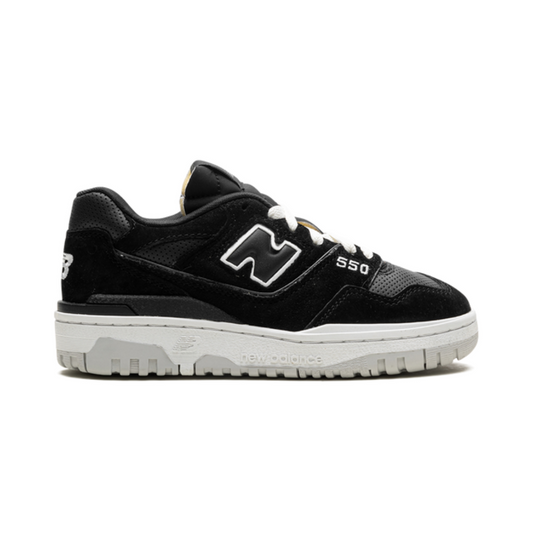 New Balance 550 Black Suede