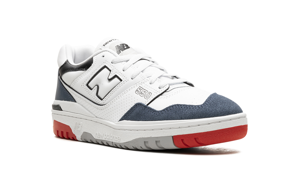 New Balance 550 White Navy Red