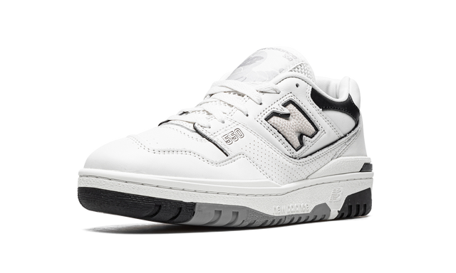 New Balance 550 White Black Rain Cloud