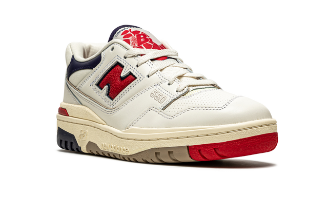New Balance 550 Aime Leon Dore  White Navy Red