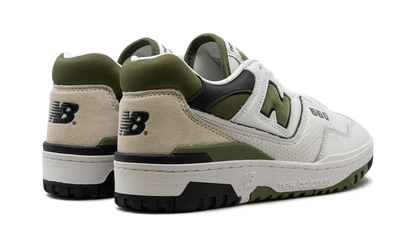 New Balance 550  White / Dark Olivine